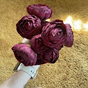 Artificial flowers from Shein.